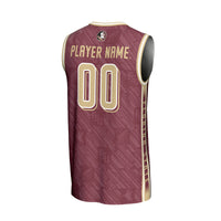 Florida State Seminoles GameDay Greats NIL Pick-A-Player Basketball Highlight Print Lightweight Jersey - Garnet