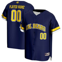 Cal Bears GameDay Greats NIL Pick-A-Player Lightweight Baseball Jersey - Navy