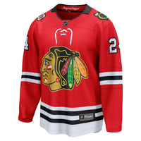 Chicago Blackhawks Sam Lafferty Fanatics Red Centennial Breakaway Player Jersey