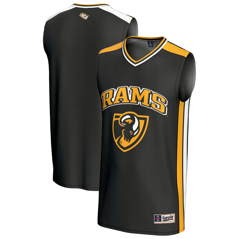 VCU Rams GameDay Greats Spirit Basketball Jersey - Black