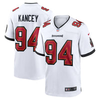 Tampa Bay Buccaneers Calijah Kancey Nike White Game Jersey