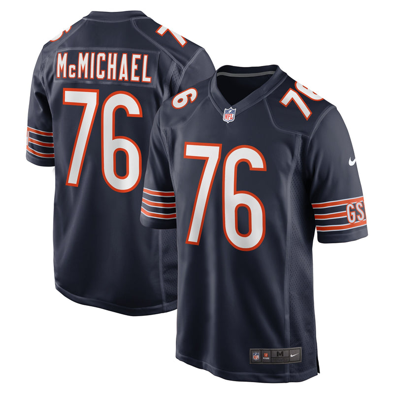 Chicago Bears Steve McMichael Nike Navy Retired Player Game Jersey