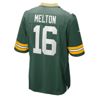 Green Bay Packers Bo Melton Nike Green Team Game Jersey