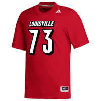Mekhi Becton Louisville Cardinals adidas Replica Football Alumni Jersey - Red