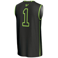 #1 South Florida Bulls GameDay Greats Lightweight Basketball Jersey - Black