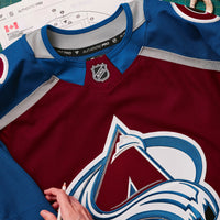 Colorado Avalanche Fanatics Burgundy Home Authentic Pro Jersey