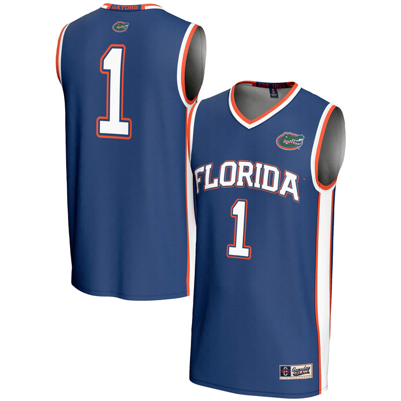 #1 Florida Gators GameDay Greats Lightweight Basketball Jersey - Royal