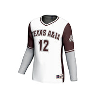 Texas A&M Aggies GameDay Greats 2025 NCAA Volleyball National Champions Commemorative Fashion Jersey - White