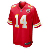 Kansas City Chiefs Garrett Nussmeier Nike Red Game Jersey