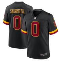 Washington Commanders Mike Sainristil Nike Black Hail Raiser Alternate Game Jersey