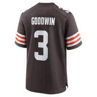Cleveland Browns Marquise Goodwin Nike Brown Team Game Jersey
