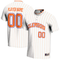 Clemson Tigers GameDay Greats NIL Pick-A-Player Lightweight Softball Jersey - White