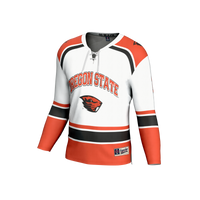 #1 Oregon State Beavers GameDay Greats Lightweight Hockey Fashion Jersey - White