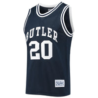Original Retro Brand Gordon Hayward Navy Butler Bulldogs Commemorative Classic Basketball Jersey