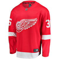 Detroit Red Wings John Gibson Fanatics Red Home Breakaway Jersey
