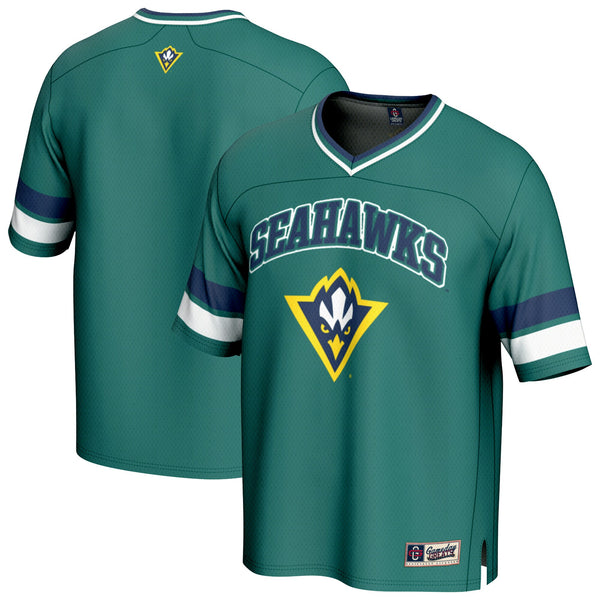 UNC Wilmington Seahawks GameDay Greats Football Jersey - Teal