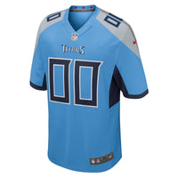 Tennessee Titans Nike Light Blue Alternate Custom Game Jersey