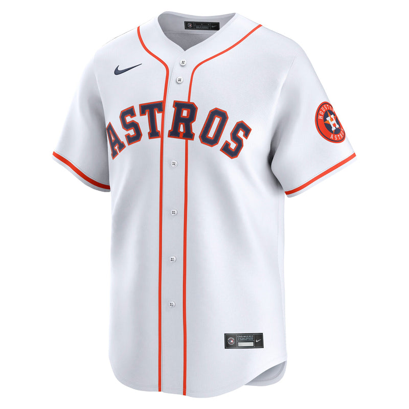 Houston Astros Nike White Home Limited Jersey