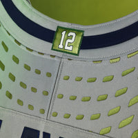 Seattle Seahawks Kenneth Walker III Nike Wolf Gray 2025 Rivalries Collection Stitched Limited Jersey