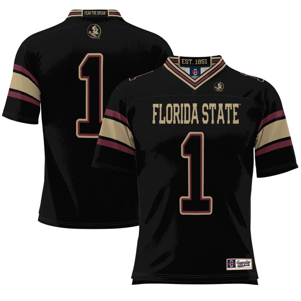 #1 Florida State Seminoles GameDay Greats Endzone Football Jersey - Black