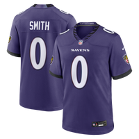 Baltimore Ravens Roquan Smith Nike Purple Team Game Jersey