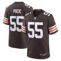 Cleveland Browns Ethan Pocic Nike Brown Game Jersey