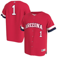 Arizona Wildcats GameDay Greats Lightweight Collegiate Baseball Fashion Jersey - Red