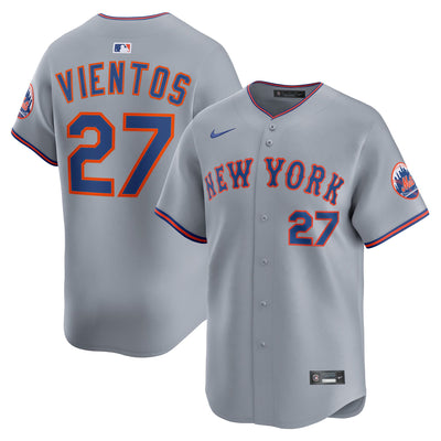 New York Mets Mark Vientos Nike Gray All-Star Limited Jersey
