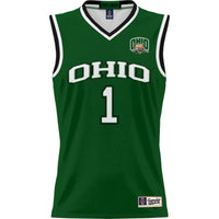 #1 Ohio Bobcats GameDay Greats Lightweight Basketball Jersey - Green