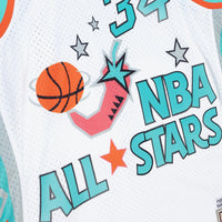 NBA Mitchell & Ness Hakeem Olajuwon 1996 Swingman Authentic Jersey All-Star - White