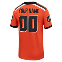 Oregon State Beavers Nike Custom Football Game Jersey - Orange