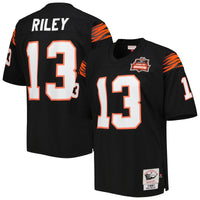 Cincinnati Bengals 1981 Ken Riley Mitchell & Ness Black Authentic Throwback Retired Player Jersey