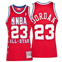 NBA All-Star East Michael Jordan 1989 Authentic Jersey By Mitchell & Ness - Red -