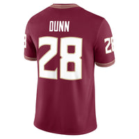 Warrick Dunn Florida State Seminoles Nike Alumni Game Jersey - Garnet
