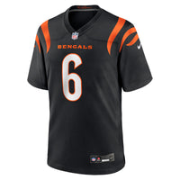 Cincinnati Bengals Bryan Cook Nike Black Team Game Jersey