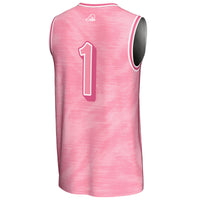 #1 Delaware Fightin' Blue Hens GameDay Greats Lightweight Basketball Fashion Jersey - Pink