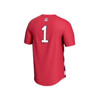 #1 Arizona Wildcats GameDay Greats Lightweight Soccer Fashion Jersey - Red
