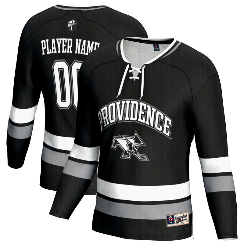 Providence Friars GameDay Greats NIL Pick-A-Player Hockey Lightweight Jersey - Black
