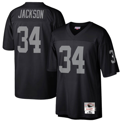 Las Vegas Raiders Bo Jackson Mitchell & Ness Black Legacy Replica Jersey