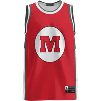 Monmouth College Fighting Scots GameDay Greats Lightweight Basketball Jersey - Red