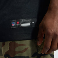 Hail Raiser Washington Commanders Jayden Daniels Nike Black Alternate Game Jersey