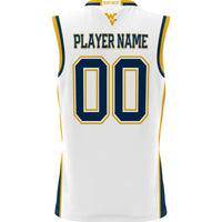 West Virginia Mountaineers GameDay Greats Lightweight NIL Pick-A-Player Basketball Jersey - White