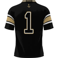 #1 Vanderbilt Commodores GameDay Greats Football Jersey - Black
