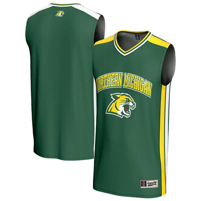 Northern Michigan Wildcats GameDay Greats Spirit Basketball Jersey - Green