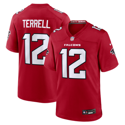 Atlanta Falcons Avieon Terrell Nike Red Game Jersey