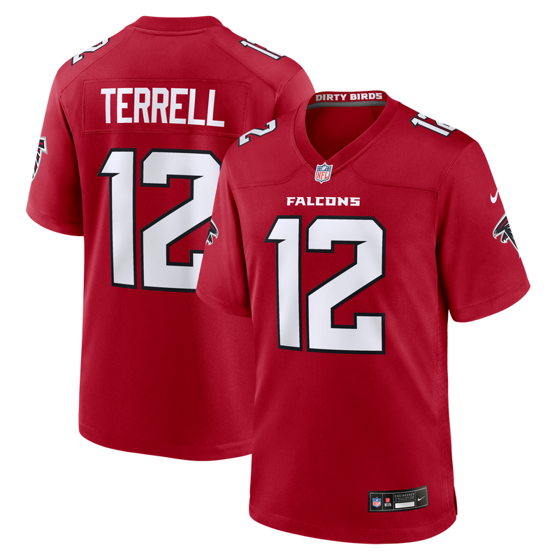 Atlanta Falcons Avieon Terrell Nike Red Game Jersey
