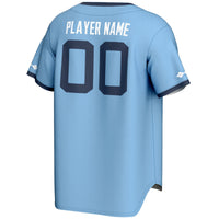 North Carolina Tar Heels GameDay Greats Carolina Blue NIL Pick-A-Player Lightweight Baseball Jersey - Light Blue