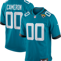Jacksonville Jaguars Josh Cameron Nike Teal Game Jersey