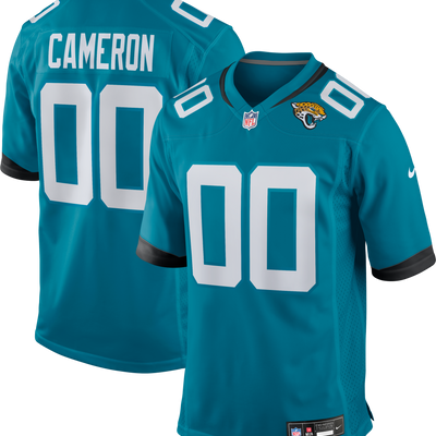 Jacksonville Jaguars Josh Cameron Nike Teal Game Jersey