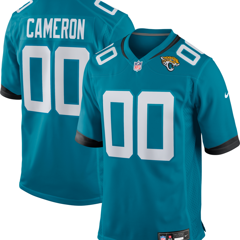 Jacksonville Jaguars Josh Cameron Nike Teal Game Jersey